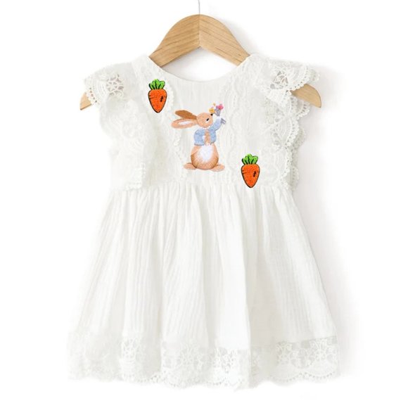 boutique | Dresses | Peter Rabbit Lace Boho Birthday Outfit Dress ...
